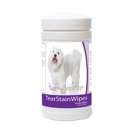 Pamperedpets Coton de Tulear Tear Stain Wipes PA3491752